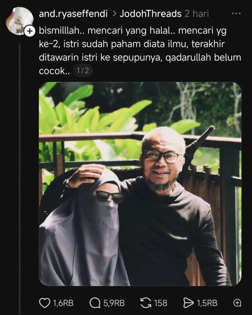 biduanssa's tweet photo. pak andy lagi nyari bini kedua, kak kakarindingan memperkenalkan seorang wanita yang cocok untuk dijadikan istri kedua🥰 

yg awalnya aku gak setuju dengan poligami, tapi ngelihat komenan kak kakarindangan aku setuju. 

drop ur "calon istri kedua" buat pak andy guys🤗 https://t.co/rNpg7QN81E