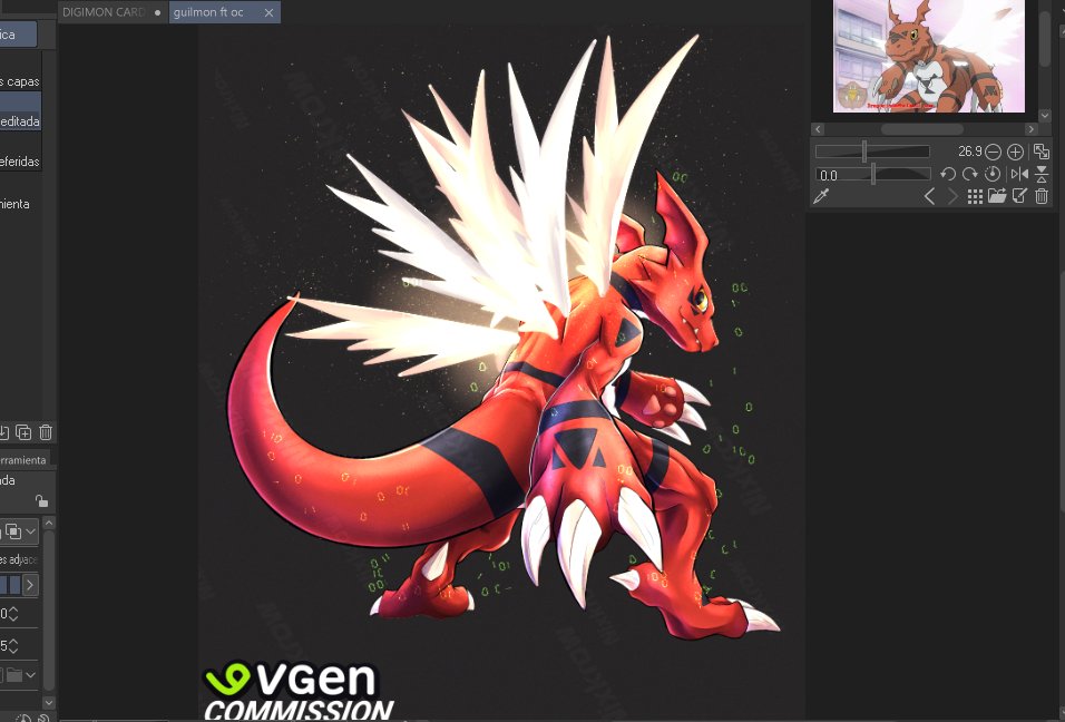 nixkrow's tweet photo. I've always loved the concept of Guilmon with wings.

#ギルモン #デジモン #Digimon https://t.co/dquhaSETf1