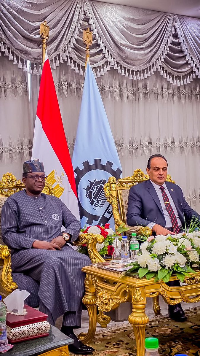 AhmadDanwudil's tweet photo. MINISTRY OF DEFENCE
PRESS RELEASE
11 August 2026

Minister Matawalle Visit Egyptian Defence Industry Facilities Strengthens Bilateral Defence Cooperation

The Honourable Minister of State for Defence, Dr. Bello Mohammed Matawalle MON, has led a high-level Nigerian defence delegation on a two-day visit to key defence industry establishments in the Arab Republic of Egypt, in an effort to deepen bilateral defence cooperation, advance indigenous defence production and strengthen Nigeria’s long-term defence industrial capabilities.

The delegation comprised representatives from the Ministry of Defence, Defence Headquarters (DHQ), Nigerian Army, Nigerian Navy, Nigerian Air Force, Office of the National Security Adviser (ONSA), Defence Intelligence Agency (DIA), as well as a representative of the Director-General, Defence Industries Corporation of Nigeria (DICON).

The visit forms part of Nigeria’s broader efforts to develop mutually beneficial defence partnerships, facilitate technology transfer, strengthen institutional capacity and accelerate the development of a sustainable and technologically advanced domestic defence industrial base.

On the first day of the visit, the delegation undertook a tour of the manufacturing facilities of Eagle International for Defence Systems Company in Suez. The visit provided the Nigerian team with an opportunity to examine a range of defence systems and equipment manufactured by the Egyptian company, as well as gain first-hand insight into Egypt’s growing defence production capabilities and industrial processes.

Speaking during the visit, Minister Bello Matawalle, noted that the visit was primarily strategic and developmental in character, rather than focused on immediate procurement.

He stated that Nigeria’s principal objective was to explore avenues for a sustainable industrial partnership that would enable the two countries to work collaboratively, particularly through Nigeria’s Defence Industries Corporation of Nigeria (DICON), towards the joint manufacture of selected military equipment and systems.

According to the Minister, such collaboration would provide an important platform for strengthening Nigeria’s indigenous production capacity, developing specialised technical expertise, expanding local content and facilitating the transfer of relevant defence technologies and industrial knowledge to Nigeria.

The second day of the strategic mission featured a high-level engagement with the Egyptian Ministry of Military Production in Cairo. Discussions focused extensively on areas of mutual interest, particularly the prospects for establishing an ammunition production line in Nigeria through structured technical and industrial cooperation.

Both sides expressed strong interest in advancing the proposed collaboration and working towards the conclusion of appropriate formal agreements that would provide the necessary framework for its implementation.

The proposed initiative is consistent with Nigeria’s strategic objective of achieving greater self-reliance in critical defence production, reducing dependence on external sources and strengthening the country’s capacity to sustainably meet the equipment and operational requirements of its Armed Forces.

Since his appointment, the Honourable Minister of State for Defence, Dr. Bello Mohammed Matawalle MON, has remained committed to advancing the Federal Government’s vision of developing a modern and robust military-industrial complex in Nigeria, in alignment with the Renewed Hope Agenda of His Excellency, President Bola Ahmed Tinubu, GCFR.

The vision seeks to strengthen national defence self-reliance, enhance national security, promote indigenous innovation and technological development, create economic opportunities and position defence industrialisation as a catalyst for broader national development.

For more details 
https://t.co/TWsaYAsLqE