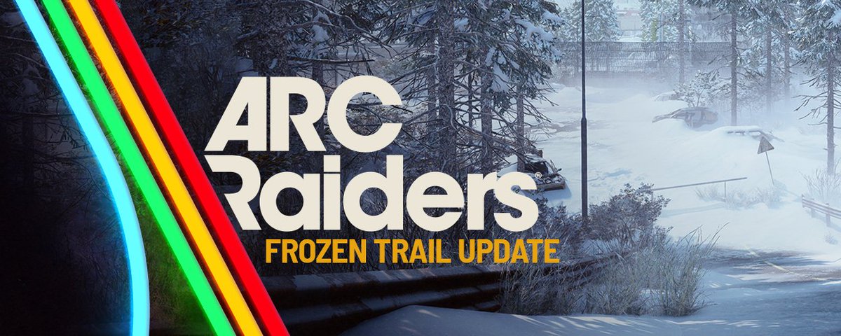 ARCRaidersJP's tweet photo. |◤━━━━━━━━━━━━━━━━━━━━
　  【Frozen Trail】アップデート情報！！
　　 「10/8」に凍った道が開けます！！
━━━━━━━━━━━━━━━━━━━━━◢|
レイダーの皆様にお伝えいたします！
ARC Raidersの次回アップデート【Frozen Trail】は「10/8」に登場します！！

【Frozen Trail】ではラストベルトの端に位置する山々の麓に佇む凍てついた集落を調査します。
その集落では、新しいARCや脅威も訪れます。

現在公開されている詳細はブログにてご確認ください。
🔗https://t.co/9zYfGVGMyB

さらなる詳細は9月にお伝えいたします！
さぁ、凍てついた道を切り開くため、準備を進めましょう！！
#ARCRaidersJP #アークレイダース