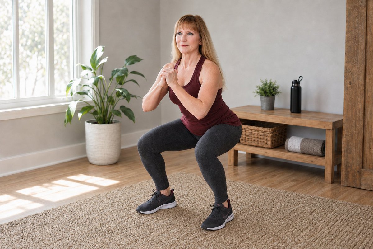 GetFitat55's tweet photo. Too sore to work out? No Excuses! Give your muscles a gentler assignment with this 10-minute active recovery workout, part of my Move It Anyway series!
#MoveItAnyway #FitnessAfter50 Watch "I'm Too Sore" on my YouTube channel: https://t.co/nniFlVszuK https://t.co/vC4MrJvC9y