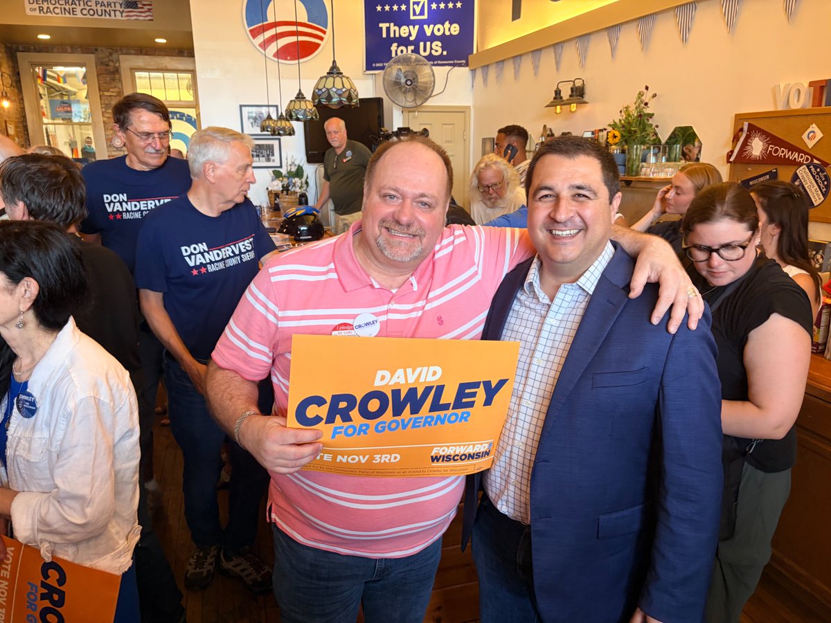 JoshKaulWI's tweet photo. Great start to the #Forward4WI tour today! We’re unified and ready to help keep Wisconsin moving forward. https://t.co/ZzgdZqTeVZ