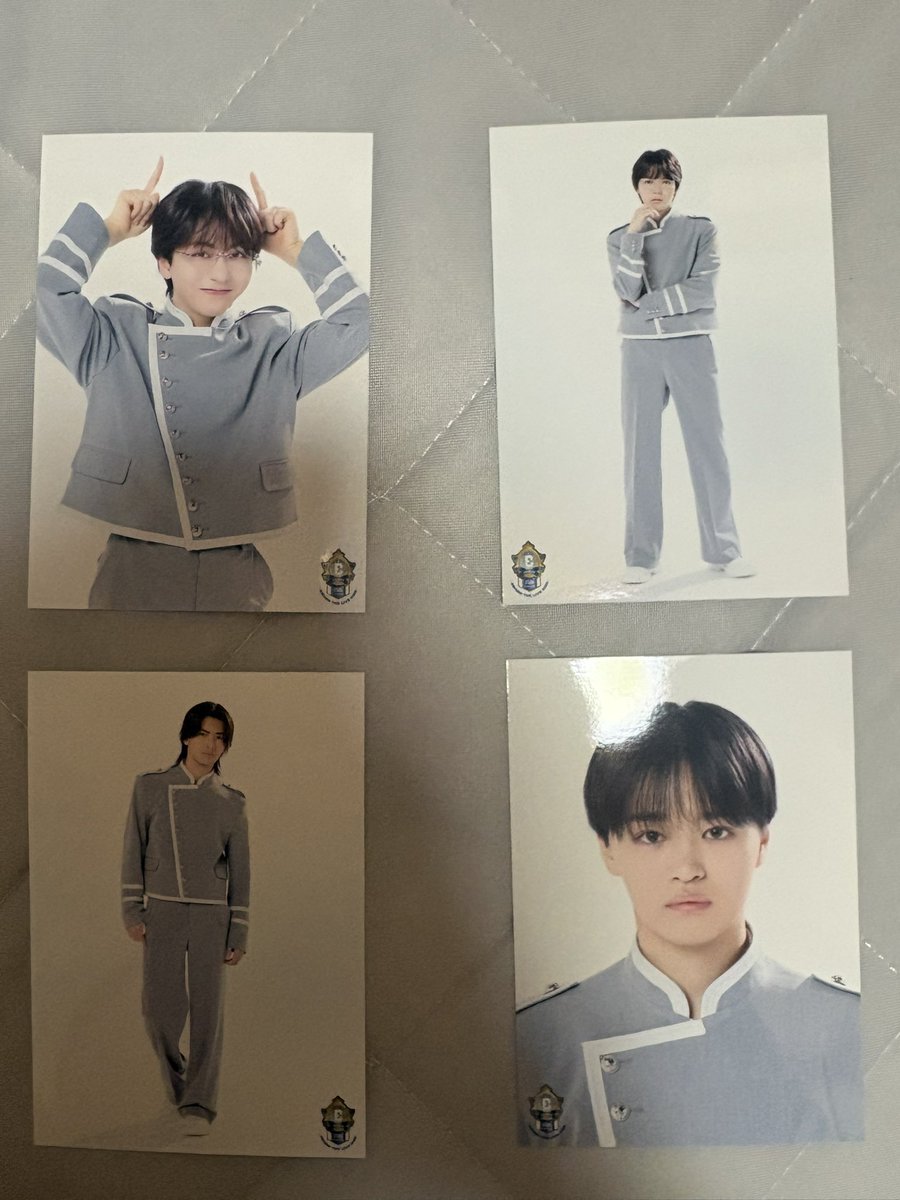 5o8vo's tweet photo. EBiDAN THE LIVE 2026 15th Anniversary エビライ グッズ アクキー トレカTeamC 交換 生写真

【譲】画像のもの げんじぶ BUDDiiS SUPER★DRAGON ICEx ONE Ｎ’ ONLY
小泉光咲 HAYATO TETTA  志村玲於 FUMINORI 中村旺太郎 大倉空人

【求】買取 もしくは 桜木雅哉（異種可）

8/14手渡し優先 https://t.co/tdNMsVdTIi