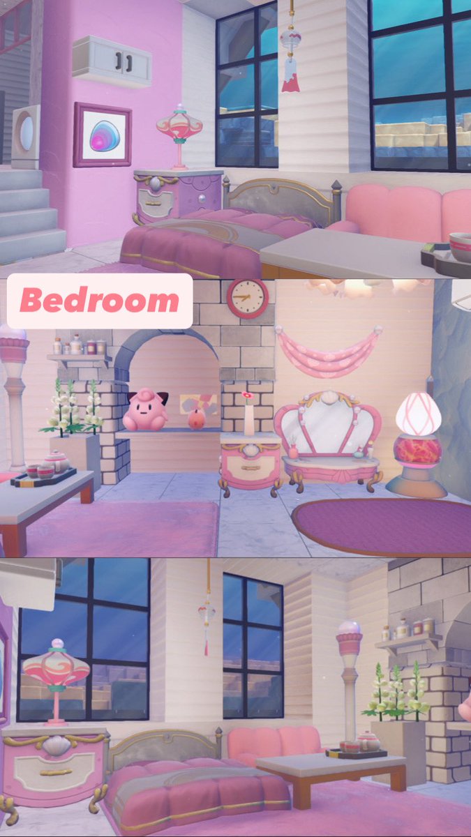 tkym_monst's tweet photo. Francfranc風の内装を意識🎀
#ぽこあポケモン
#ぽこポケ https://t.co/JlbqL6BJSA
