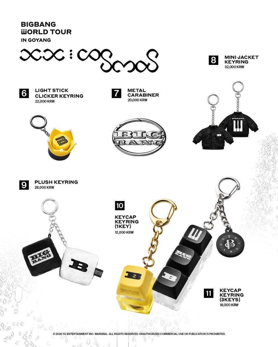 Claraatix's tweet photo. BIGBANG 2026 - 2027 World Tour XX : COSMOS Official MD

📅 PO DEADLINE: 13 AUG 6PM

1 USD to 1200 Won
Online preorder PO purchase
Domestic/WW address✅
Wise/Paypal✅
DM if interested ✅

#BIGBANG #빅뱅
#GDRAGON #지드래곤 #TAEYANG #태양 #DAESUNG #대성
#BIGBANG2026 #BIGBANG2027
#XX_COSMOS #COSMOS #BIGBANG_COSMOS
#VIP #BIGBANGMD
#kpop #kpopmerch #kr #korea #proxy #purchaseagent
