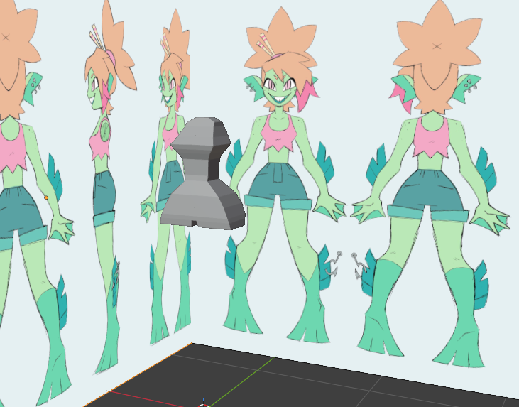 CosmicBilby's tweet photo. @torashee Sorry probably should've asked first, is it cool if I use this for 3d modeling practice ? https://t.co/iNL4VlbMlx