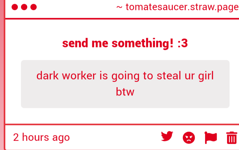 Tomatesaucer's tweet photo. NO HES NOT :( https://t.co/f94BYCuHt9