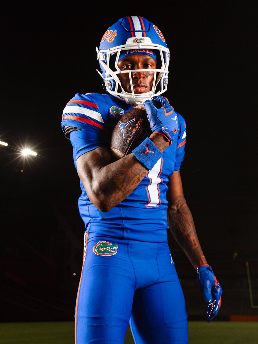 therandomsec's tweet photo. Florida is gonna have the best uniform set in the nation this year.

Not only do they have their classic threads (which are fire), they are adding the ‘66 throwbacks, ALL blues, AND the orange and blue combo 😮‍💨🔥

No one comes close to these uniform combos! https://t.co/FMr1tn5FSA
