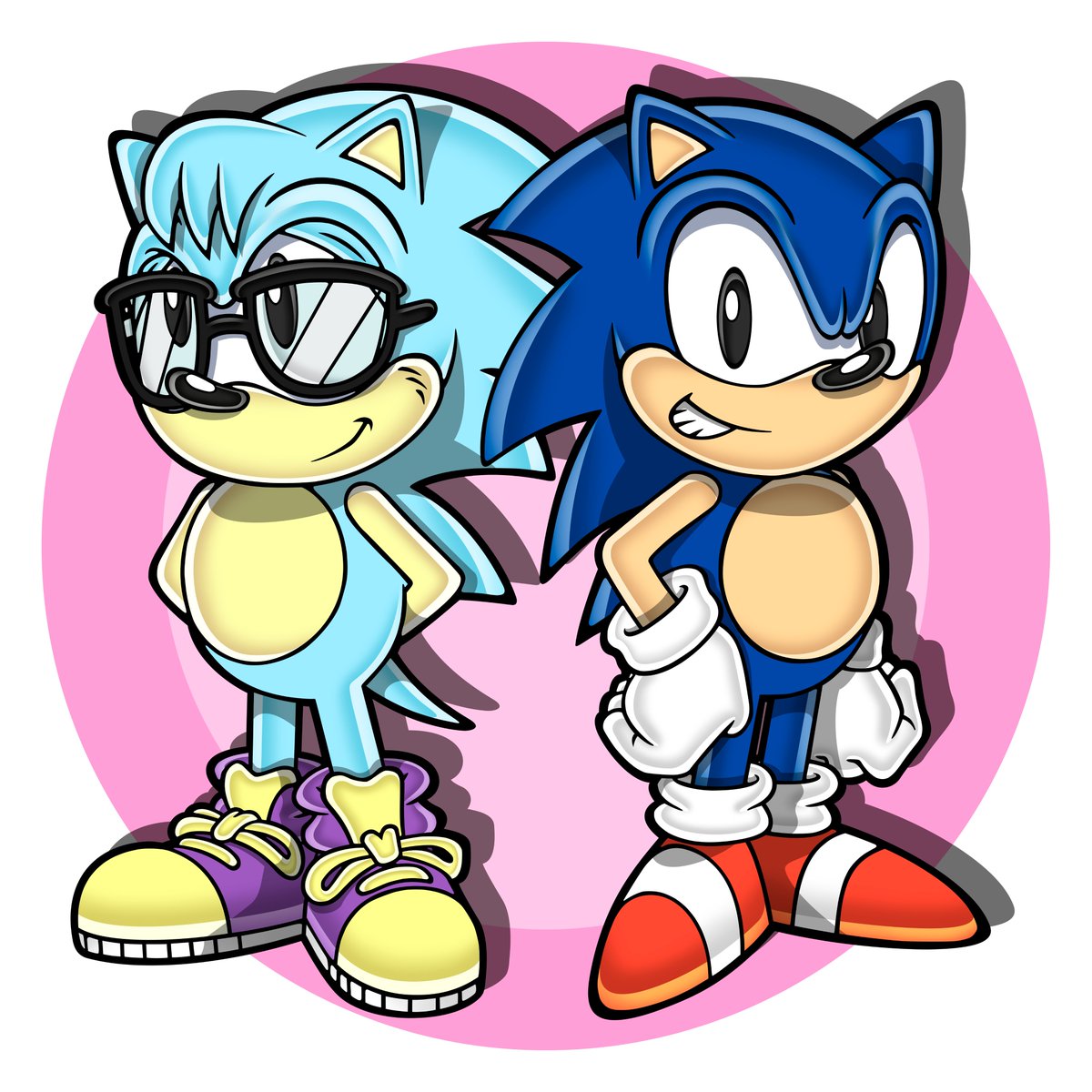 Ultrasonic8000's tweet photo. My artwork of Shogakukan!Sonic and Nicky (Sonic the Hedgehog - Shogakukan by SonAze9000 on DeviantArt). I hope you like it.😃

Comments are welcomed. 😄 https://t.co/kRV97BvWO7