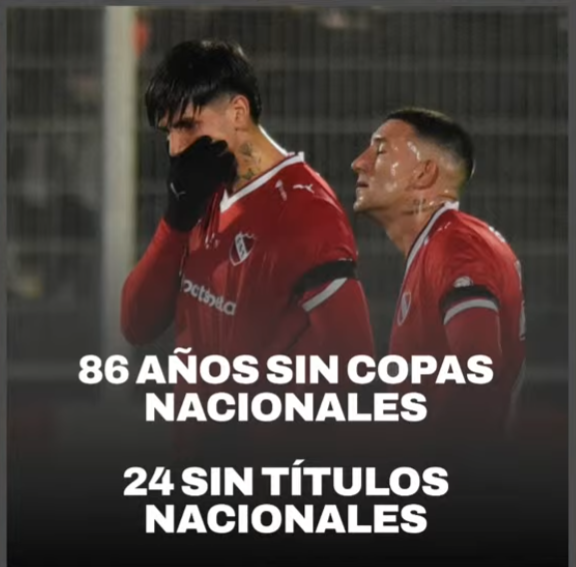 OchoitaSoy's tweet photo. independiente: 86 años sin copas Nacionales y 24 sin ligas locales.
Le tiene que agradecer a Tapia que se juega un torneo de mierda que da más chances. Un torneo todos contra todos no lo gana nunca más. https://t.co/gtVrQFqXCC