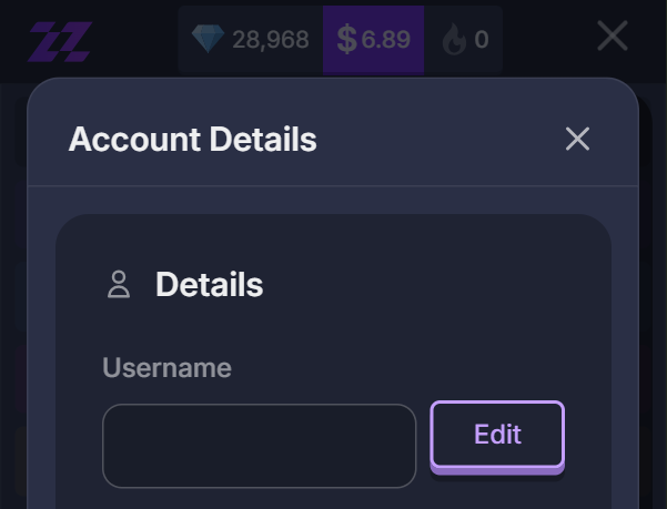 zulticom's tweet photo. You can now edit your username! 

Go to the menu at the top right and access your account page to edit! 

We have also changed the the level emblem designs! https://t.co/8qOEDgNMR5