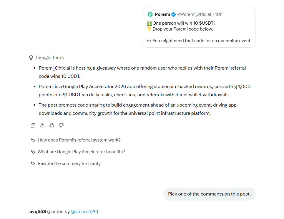 Poremi_Official's tweet photo. 🎉The winner has been selected!
🎁Check your account. https://t.co/txRUEoIqeh