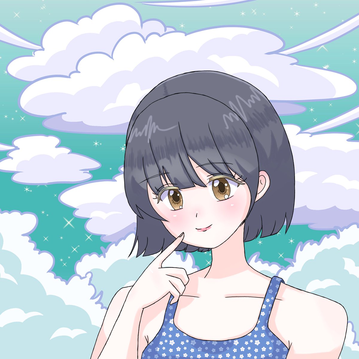 usagiusagiucha's tweet photo. #絵柄が好みって人にフォローされたいㅤ 
#夏の創作クラスタフォロー祭り
#絵描きさんと繋がりたい

おえかきはじめて2週間の者です…！🌷
全反応巡回します🐰ྀི https://t.co/UPfY1iUnDU