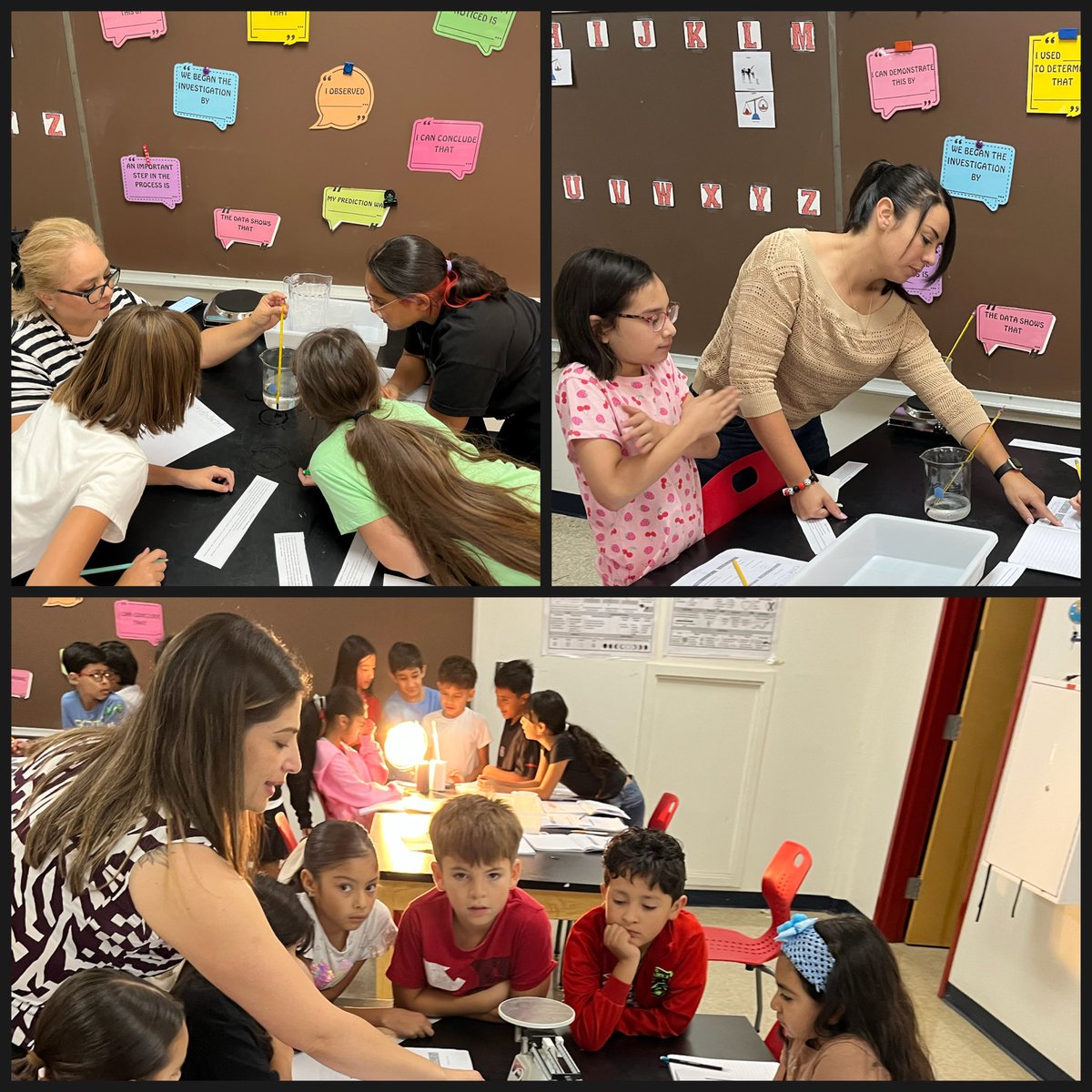 loveteach12's tweet photo. From the classroom to the lab! 🔬🧪 Our 4th graders are getting hands-on with their Physical Properties unit, thanks to our incredible 4th grade teachers.💡✨ #ScienceInAction #HandsOnLearning #FutureScientists @PebbleHillsES @PHES_IYoungs @PK8Academics https://t.co/RizF7MXbDf
