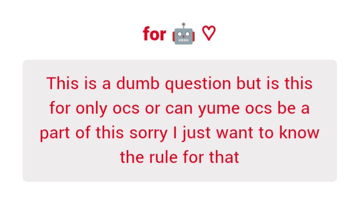 twstocs's tweet photo. 🤖 : no worries anon ! this is an account for all ocs , so even a yume oc counts ! for yumeSHIP content though , you should follow @twistedyumeland ! https://t.co/ZNK6igBE0c