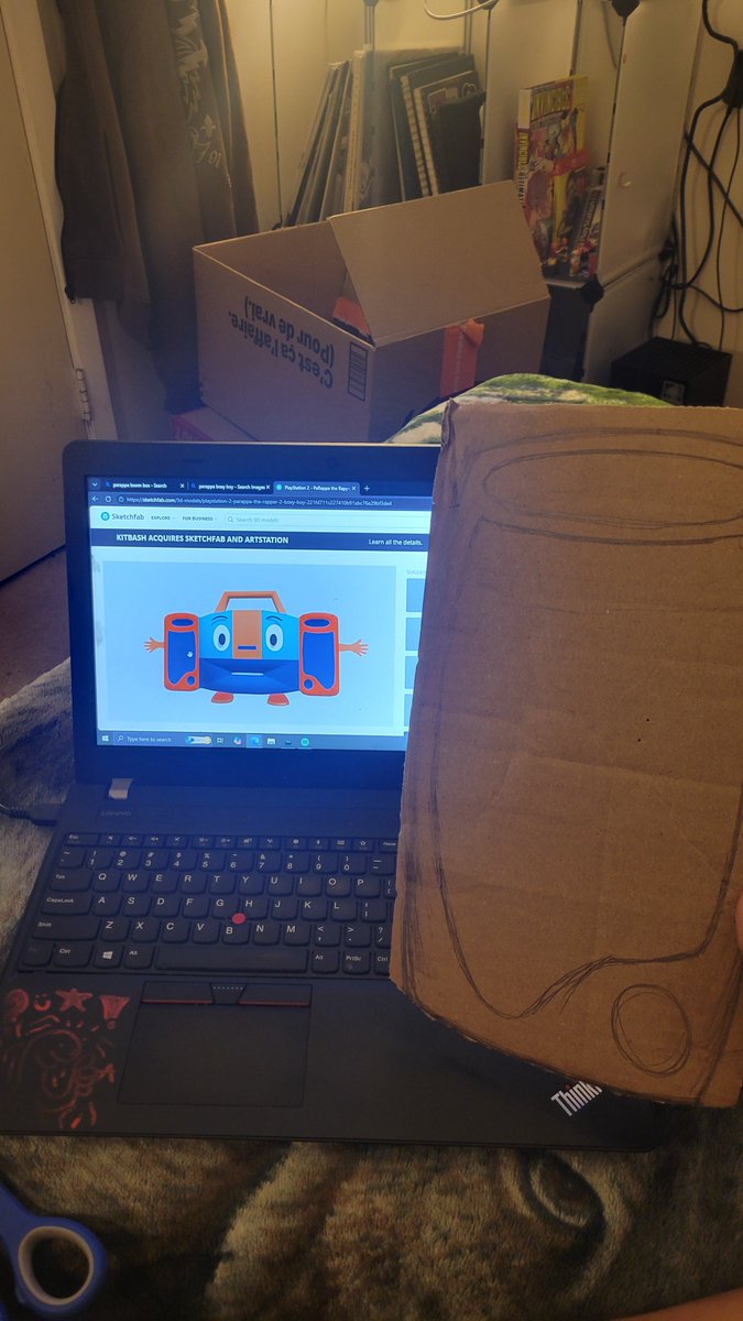 spiderweb262024's tweet photo. Currently working on a parappa cosplay https://t.co/mzG0KNZMi0