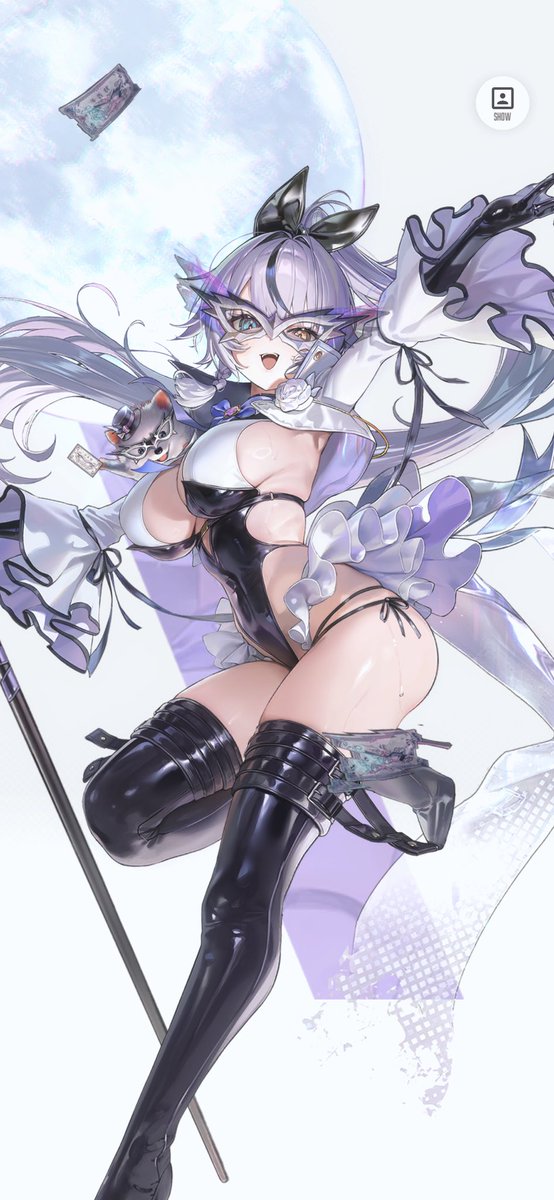 FF14_Francisca's tweet photo. ファントムがドスケベになっちゃった https://t.co/BdxUbc43ex