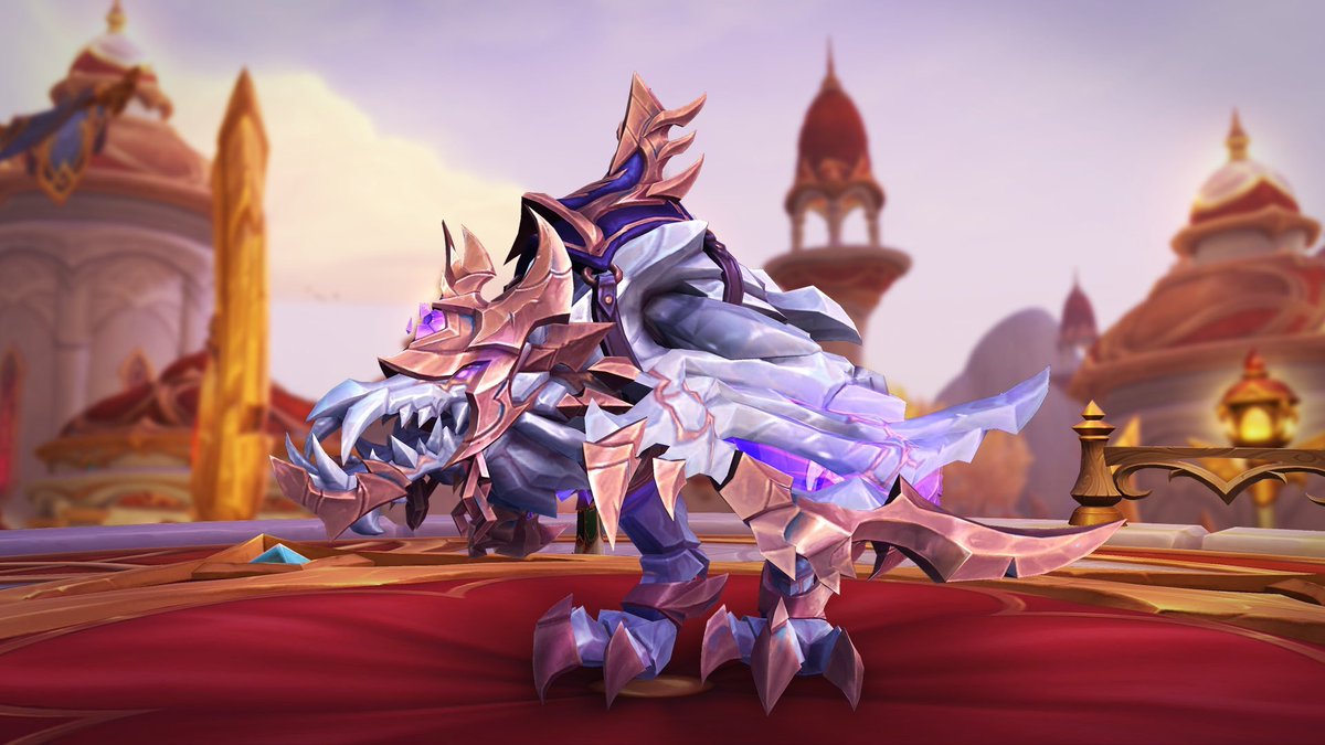 fandybtw's tweet photo. In honor of patch 12.1.0 Curse of Ula’tek- August 11th, @Blizzard_Ent has given me one Stoneforged Sentinel mount to give away!   
To enter:  
☑️ Follow me 
💚 Like 
🔁Repost
#WoW_Partner   

Ends August 18th. https://t.co/LJ6vsAxNxu