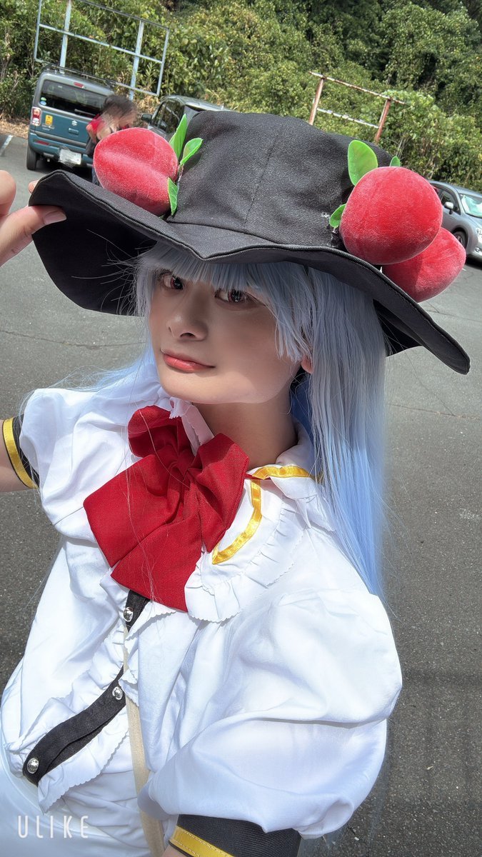 Lyra9855's tweet photo. ＃3829レインボー 
来ました！
今日は個人的な記念日いうこともあり久々に初期の天子です！ https://t.co/xgZ6Gf9WHU