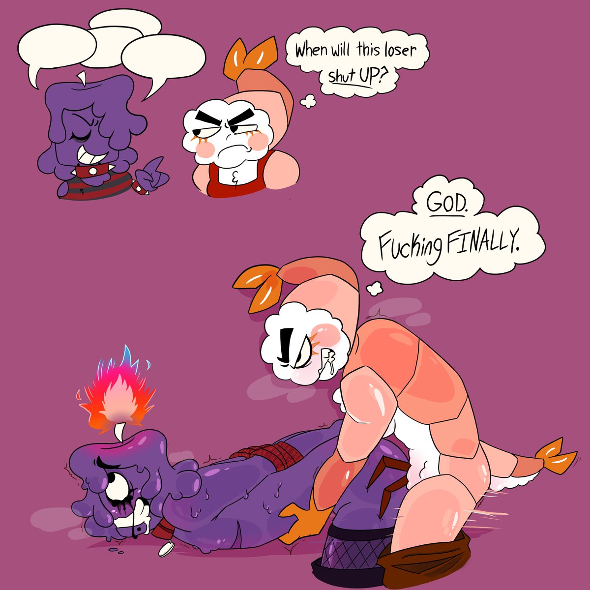 randomaikisser's tweet photo. W4xwell finally gets attention from his idol 🍤🕯️

#dandysworldnsfw #dandysworldr34 https://t.co/AefUxQxltk