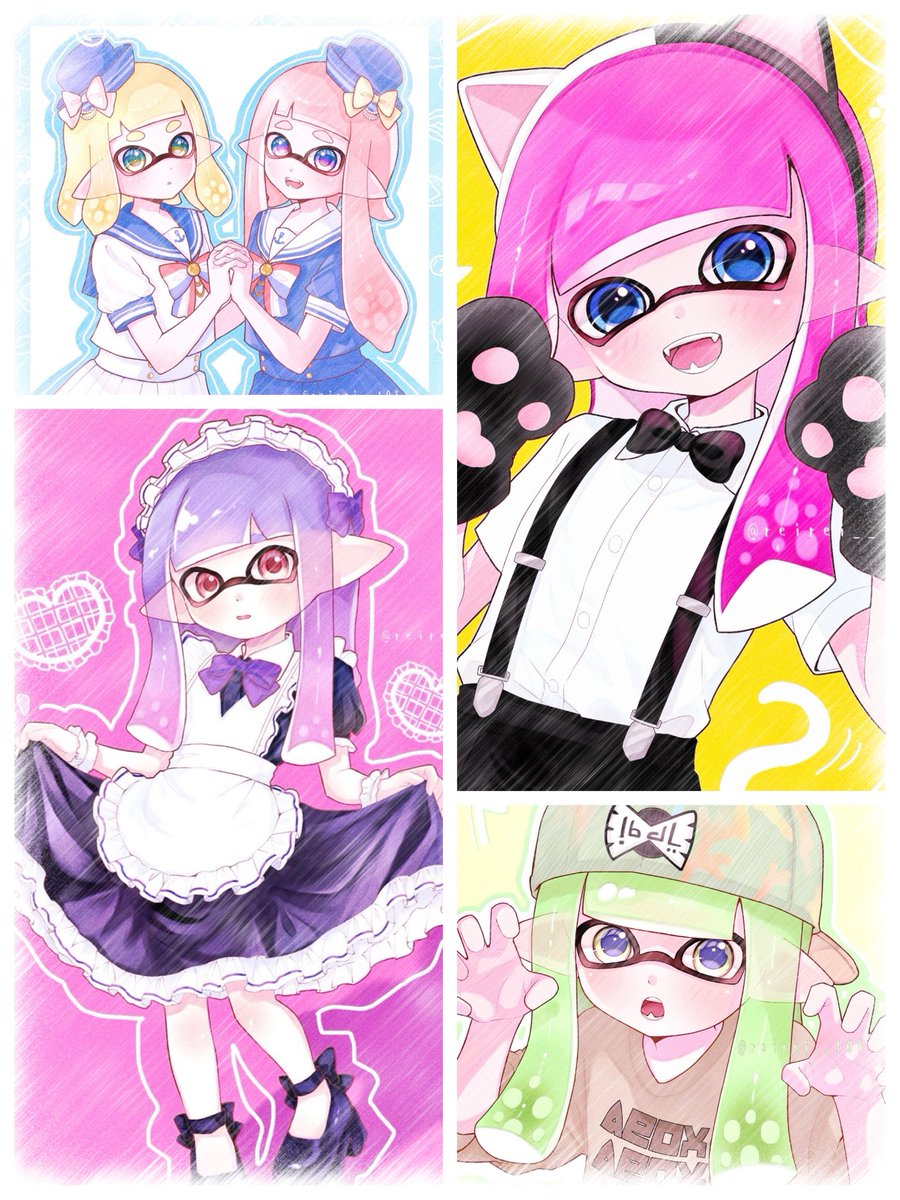 reirei__108's tweet photo. 【資料募集🪄】
練習のためにも色んなイカちゃん描きたいので、貸してくださる方募集してます！！
リプにください՞ᴗ͈  ̫ ᴗ͈՞♡

※描きたい時に描く気分屋なので期待に100答えられるかは分かりません。
👇🏻絵柄参考です #スプラトゥーン絵描きさんと繋がりたい https://t.co/pBL2HzEAHH