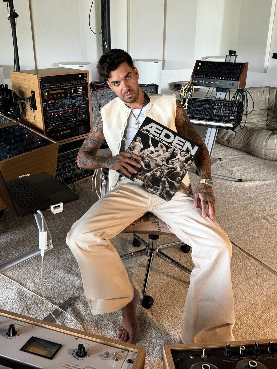 PopBase's tweet photo. Anyma has launched ÆDEN Records, a new record label created to support artists, fans and creatives. https://t.co/F39YTyFNNY