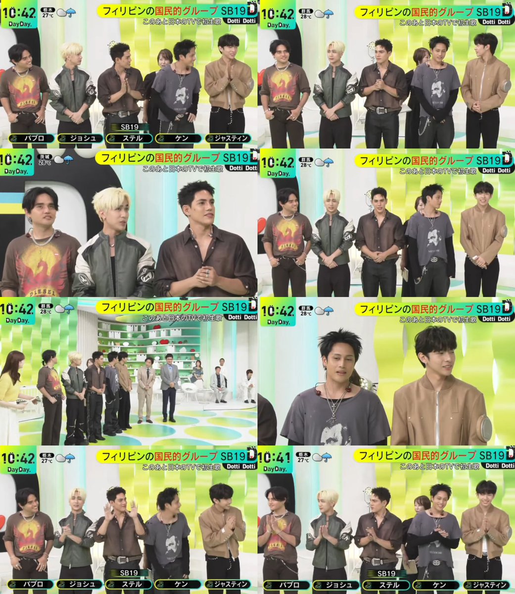 oohjcs's tweet photo. SB19 first live tv appearance in japan. 🇵🇭🇯🇵

SB19 NTV DAYDAY PERFORMANCE 
@SB19Official #SB19
#SB19日本ロッグ2026 #SB19DayDay https://t.co/x4sz5cOLEX
