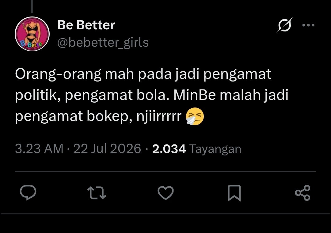 bebettergirls_'s tweet photo. Same person 🫵🏽✅.
Ini kalo ceweknya selingkuh gampang nandainnya.
👤: Kamu dipake sama tukang es kemong ya?
👸🏻: Kata siapa
👤: Itu tai lalatnya

Btw ini pasti cantik banget, liat itu jarinya lentik tajam kaya BR anak STM.

Pengen jualan topi malah beneran jadi pengamat, anjengggg https://t.co/CXJMAIqmuA