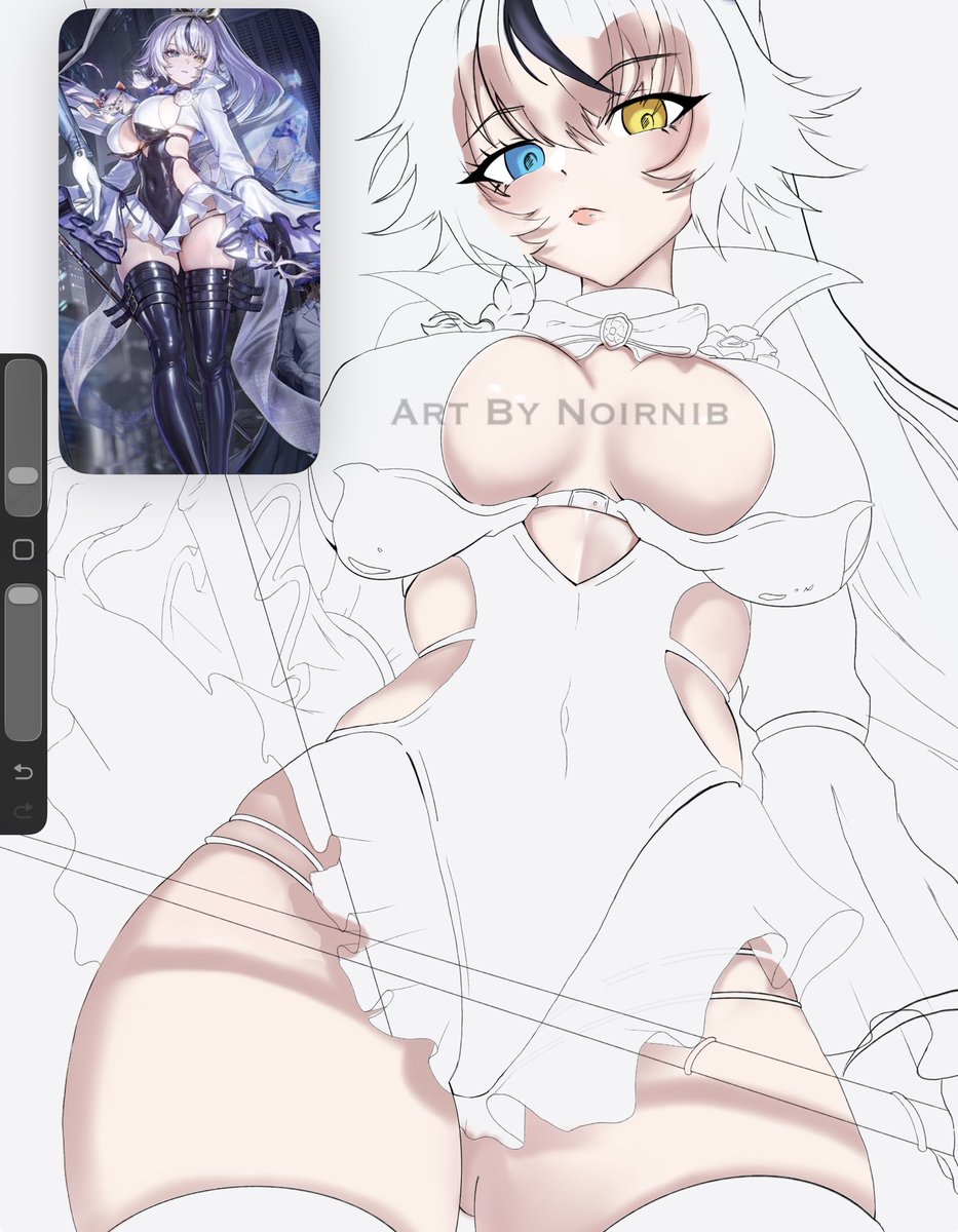 NoirNib's tweet photo. Phantom - Saint Thief (WIP2) 
#NIKKE #NIKKEfanart #ニケ #メガニケ #NIKKEsummer2026 https://t.co/QDcvbQBsX4