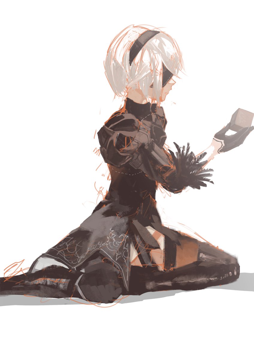 jolseon's tweet photo. 2B and 9S black box https://t.co/Y3X8XlzX3n