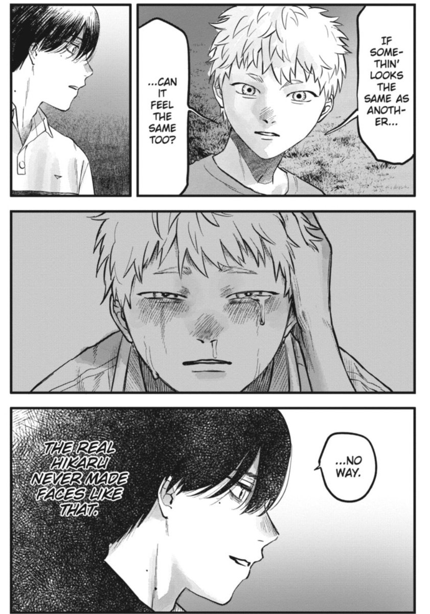 littlepikmins's tweet photo. It's funny how good Yoshiki is at rizzing 'Hikaru' up when he's feeling more confident in himself and his choices, like he got 'Hikaru' all blushy in these scenes https://t.co/xmfSHc4jnq