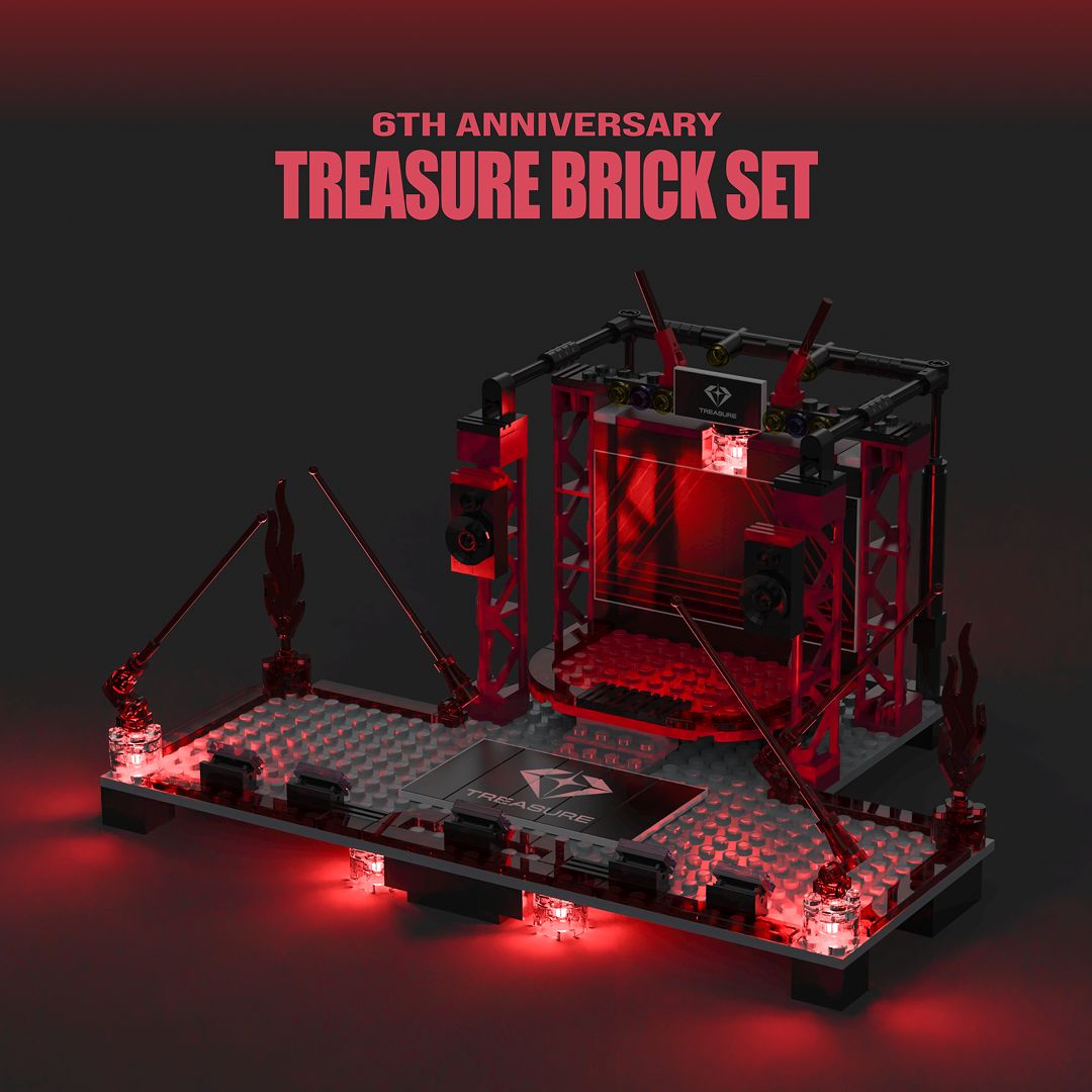 weverseshop's tweet photo. TREASURE 6th ANNIVERSARY BRICK SET 예약 판매 안내

#트레저 의 데뷔 6주년을 기념해 소장과 전시의 즐거움을 담아낸 TREASURE 6th ANNIVERSARY BRICK SET를 #위버스샵 에서 예약 구매로 만나보세요!💗✨

🗓️예약 판매 기간 : 8월 13일(목) 11 AM ~ 재고 소진 시 (KST)
※ 해당 상품은 준비된 수량 소진 시 조기 종료될 수 있습니다.

🛒#WeverseShop : https://t.co/yw9x6vRhsM

#위버스 #Weverse
#TREASURE (@ygtreasuremaker)