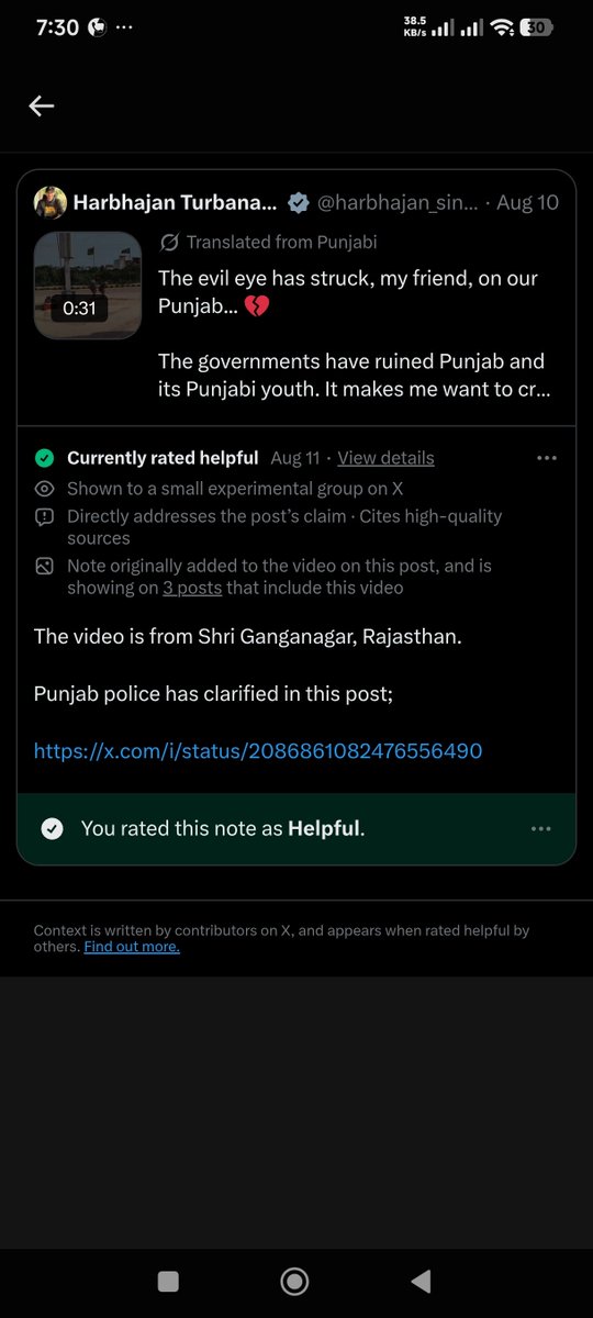 hustLer4_Life's tweet photo. @harbhajan_singh you can post fake claims and limit comments by others, but you can't stop Punjabis specially Jalandhari like me in tagging community post. Enjoy the truth. https://t.co/ieNEiDTWMD