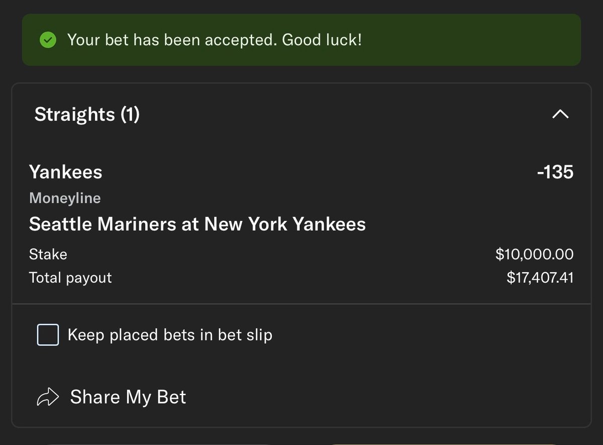 TMSDiamondPicks's tweet photo. $10,000 DIAMOND MAX → $10 BUCKS. 🤯

STARTS  IN 10 MIN!!

We’re about to cash our first diamond of the day (Yankees ML)

I just dropped 10,000 on another!!!!

https://t.co/ZFjLLiImJH https://t.co/z26Hf2k3HV