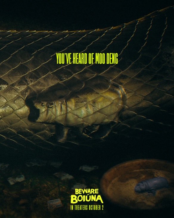 Movies's tweet photo. Jimothy, Punch, Moo Deng…WHO’S NEXT?!

Sink your teeth into the BEWARE BOIÚNA trailer TOMORROW 🐍 https://t.co/RpZws4A92L