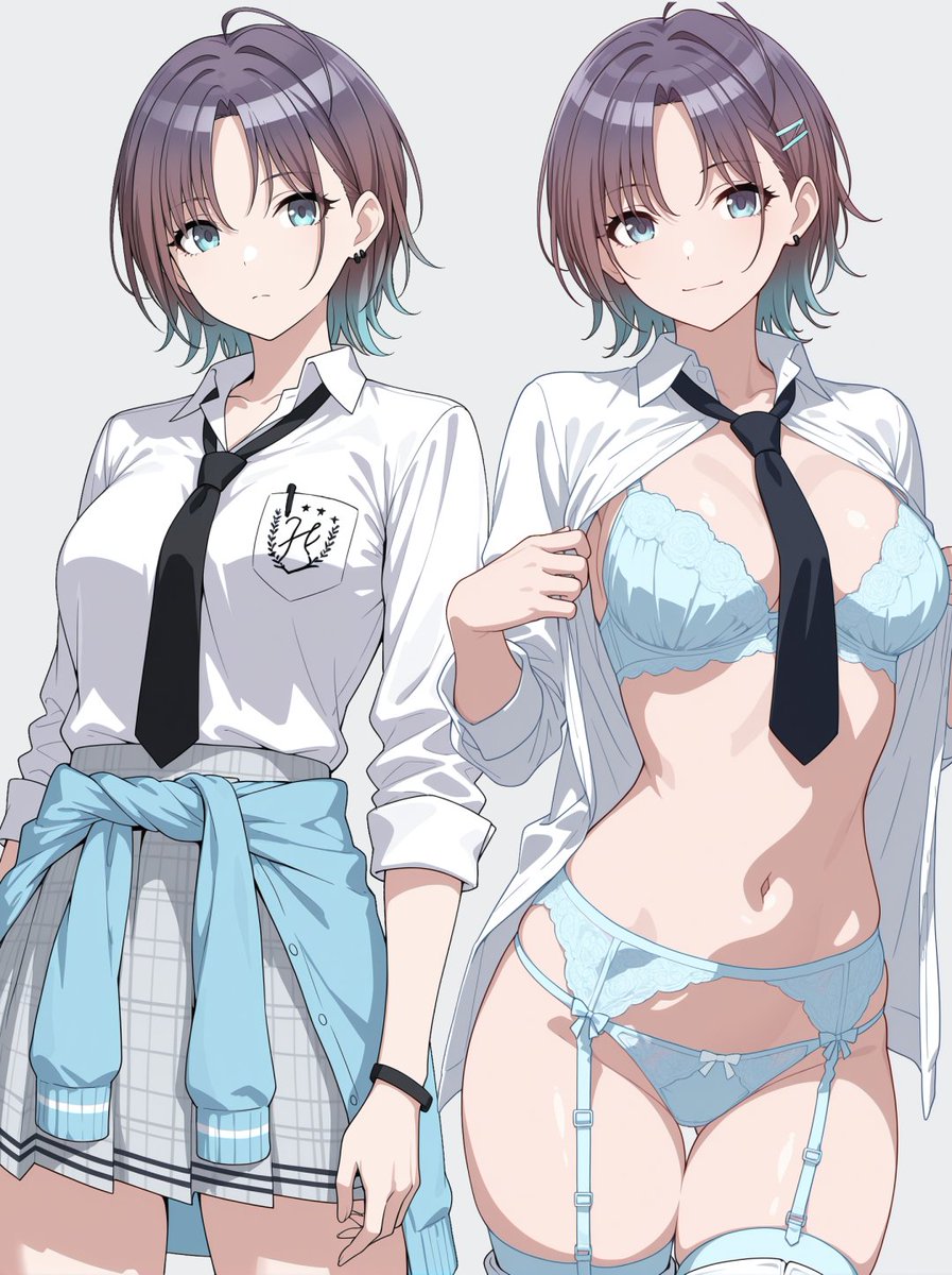 AIAVAAI's tweet photo. 浅倉透
ON ⇔ OFF

透はなんでも着てくれそう https://t.co/ys0eW0iOLe