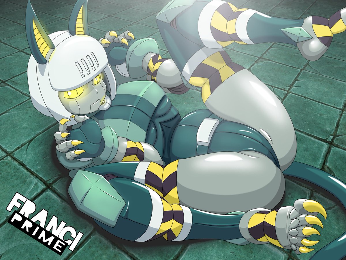 FranciPrime's tweet photo. Una gata juguetona para @LazLight9 

#robofortune #skullgirls #skullgirlsfanart https://t.co/EHTtpkZr9b