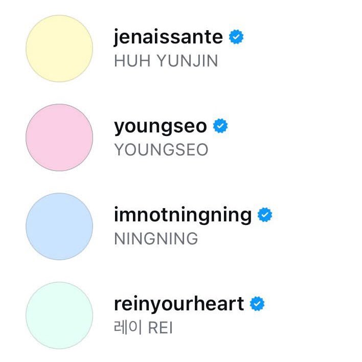 kzhaabs's tweet photo. yunjin has joined rei, ningning, and youngseo 🤝

💛🩷🩵💚 https://t.co/fxEMxVbZnf
