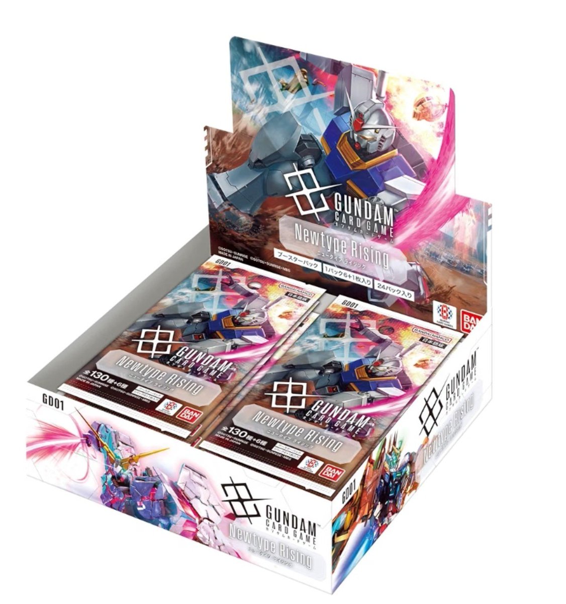 ガンダムカード 再販情報 9月中旬 Newtype Rising【GD01】 Dual Impact