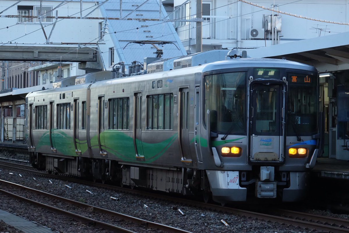 _Takeoji's tweet photo. あいの風とやま鉄道
520M
521系AK07
2026.8.13 魚津 https://t.co/SJ9VO50Sfd