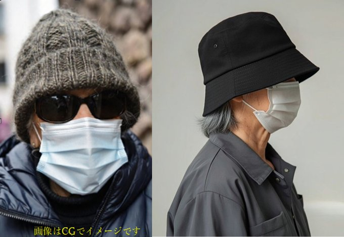 U4yR6HhjdNt9qQC's tweet photo. コロナ前は花粉症や風邪の季節しかマスクする人は見なかったですね。病院でさえ、手術室や特別な場所を除いてマスク無しが普通でした。むしろマスクで顔を隠している人は怪しい人間と思われましたよ。海外では町中でマスクしていたら、変な目で見られますよ。覆面禁止法があって、マスクで顔を隠していたら逮捕される地域もあります。顔を隠す人が多いと犯罪がやりやすくなると思わないのでしょうか。下記のような人がいると、不審者みたいで私は怖いです。