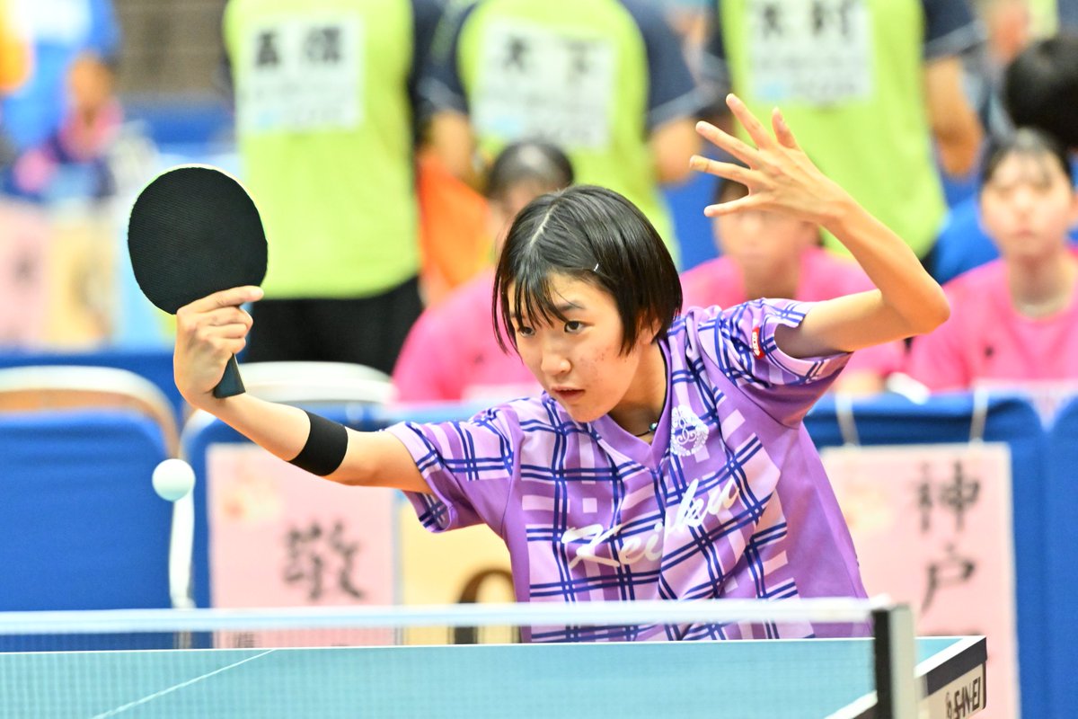 takurepo's tweet photo. #大阪インターハイ #卓球
▼女子学校対抗1回戦
敬徳（佐賀）　3-1　神戸野田（兵庫）

丸田二郎監督率いる初出場の神戸野田がインターハイ初勝利に挑みましたが、敬徳に敗れ初戦突破ならず。
勝った敬徳は2回戦で優勝候補の一角・地元大阪のリベルテと対戦します。

#インターハイ2026 #卓球レポート https://t.co/cFht40l8JO