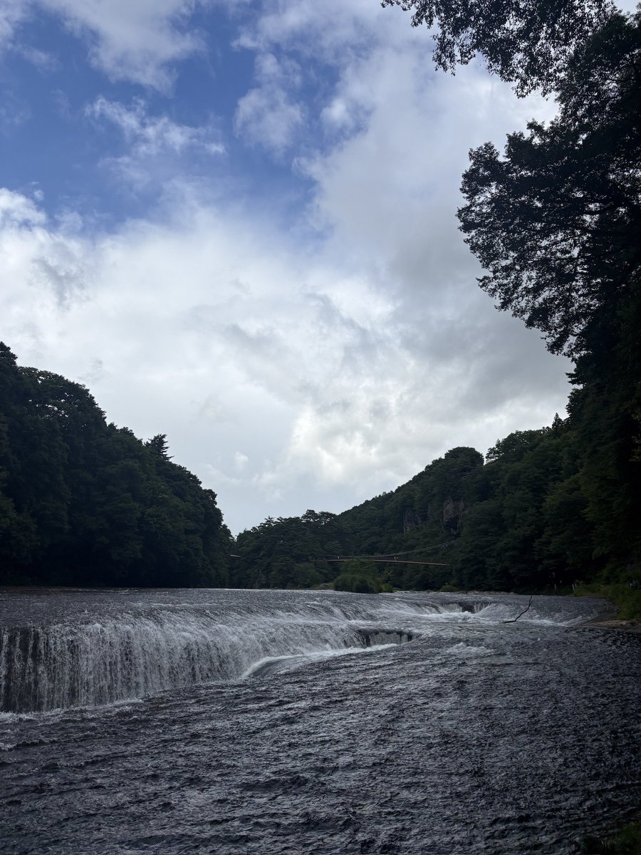 samy_or's tweet photo. 台風の影響でロープウェイが止まり、白根山登山はあきらめて戦場ヶ原を歩いたり滝を見たりして来ました。 https://t.co/CRS7yQYXFJ