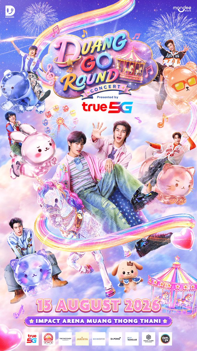 hi_yeonbamm's tweet photo. 📺NOBAR DUANG GO ROUND CONCERT📺

📆DATE:
Sat, 15 Aug 2026
Sun, 16 Aug 2026
💸PRICE:
1 day: Rp20.000/$2.5
2 days: Rp35.000/$4

include : Live Streaming Concert + Recorded Video (GDrive)

click the link below to fill in the form
👇👇👇
https://t.co/JGnGaWmkFg https://t.co/9XOMjJgkYx