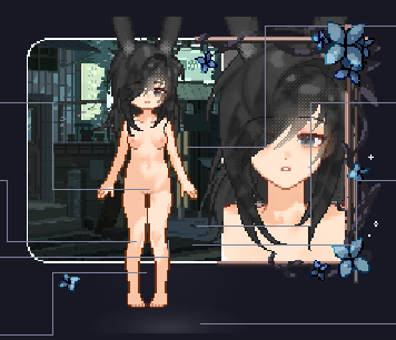 BLACKCehRRY's tweet photo. // BUNNY TF SOOOSOSOO CUTEEEE it took so long bro. i think i fully just stayed overnight at the meadows twice which is fine cuz im in the process of ragebaiting avery anyway... bnuuy https://t.co/3BDhCRFumN