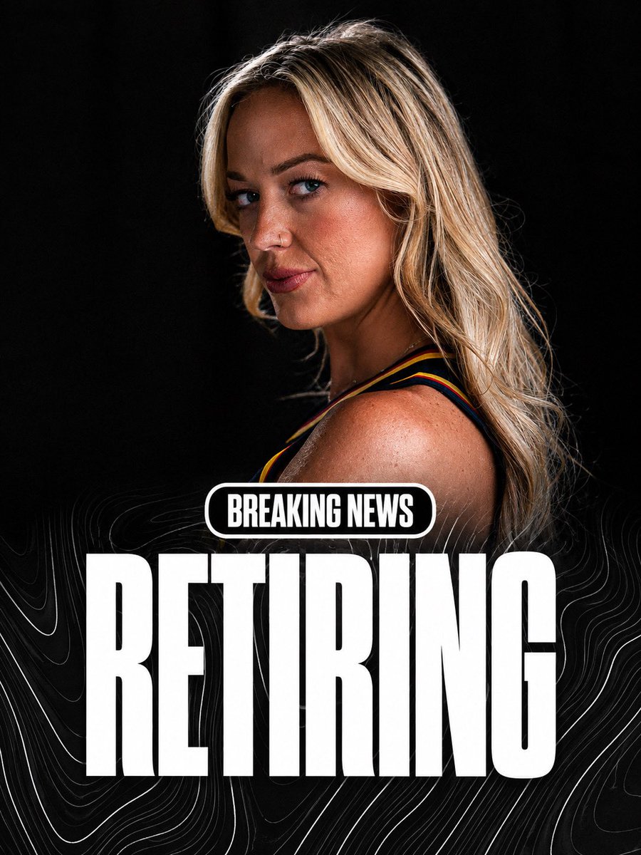 FeverUpdate's tweet photo. Sophie Cunningham announces she will retire from professional basketball and the WNBA at the end of the season.  

More details will be released in the coming days. https://t.co/ev1XNuYfov