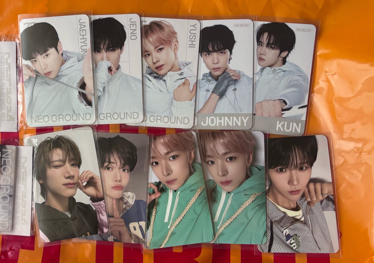 chiru_pn's tweet photo. NCT 10TH ANNIVERSARY [NCT 2026] POP UP : NEO GROUND
【譲】ジェヒョン、ジェノ、ユウシ、ジャニ、クン、テン、ジェミン、ジェヒ
【求】💕リョウ、ロンジュン、ヘンドリー
気軽にお声掛けください✨
#nct https://t.co/lpGFF1srwA