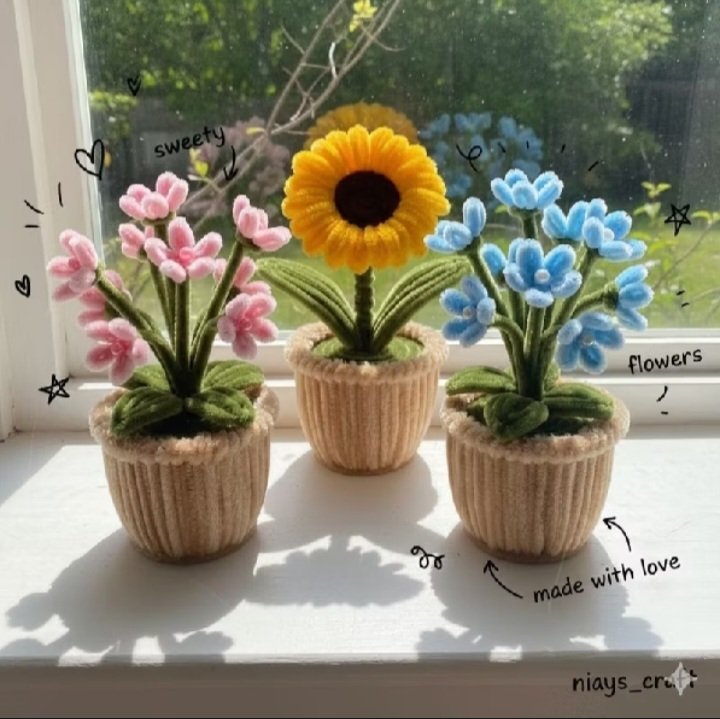 girlbehappyyyyy's tweet photo. Sebagai pecinta Sun Flower ini sangat tidak bisa ditolak😭🌻

Bagcharmnya cantik banget mana ada kacanya lagi. Bermanfaat bgt buat ciwi-ciwi selain buat hiasan tas🥹🫶
Pot mininya juga cantik banget buat hiasan kamar atau rumah🥰 https://t.co/4FrmANL96Z