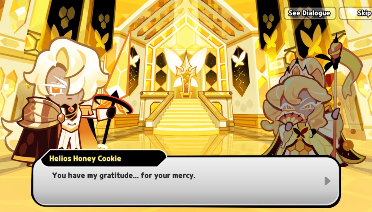 n0tenvy2's tweet photo. // CROB spoilers
They shattered my whole heart with this scene. Despite everything, Allulose would never use the Hivemind on Helios Honey. He is so special to her. She’d rather never see him again than have him willfully under her control https://t.co/nE5r3FCMGx