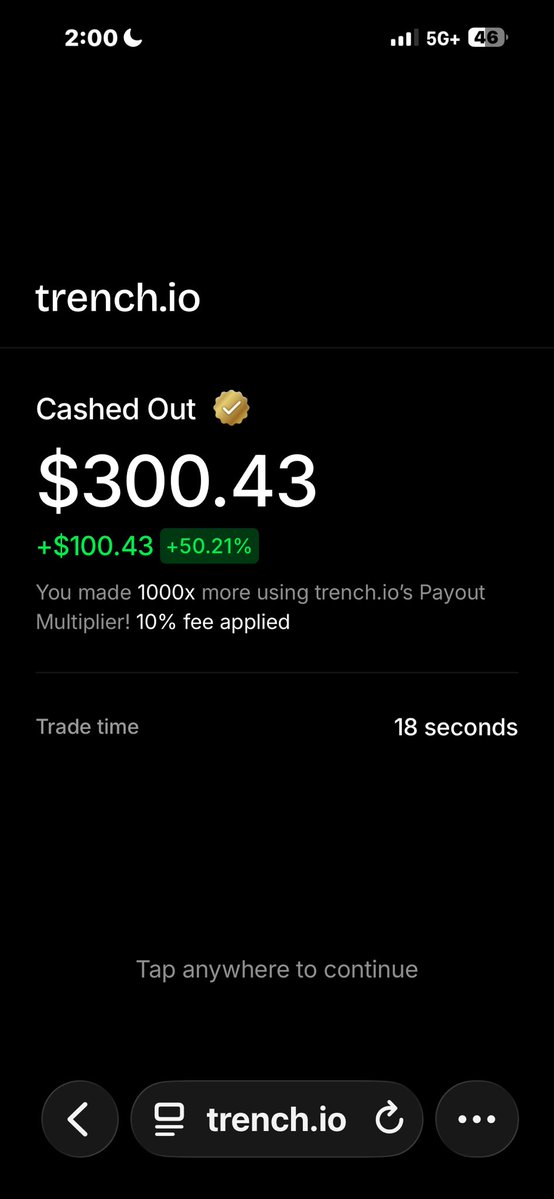 HowMagick's tweet photo. Successful onboarding my friend onto @trytrenchio 📈📉 

Sign up use code : MAGICK https://t.co/BDPYT92T9h